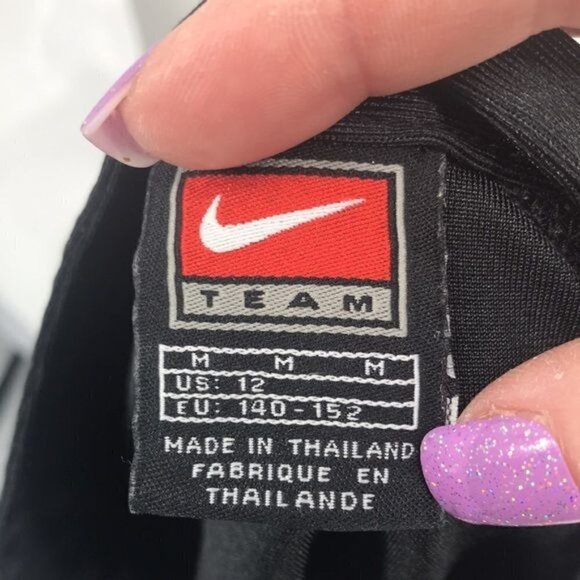 Nike Men's 1/4 Zip Cycling Jersey Black With red Trim - Picture 8 of 9